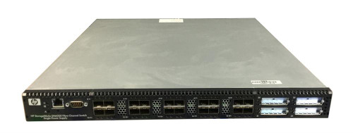 BK780BR HPE HP SN6000 12-Ports Sngl Pwr FC Reman Switch (Refurbished)