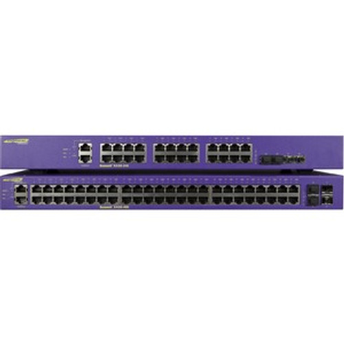 16518 Extreme Networks Summit X430-48t Ethernet Switch - 48 Ports - Manageable - Gigabit Ethernet - 10/100/1000Base-T, 1000Base-X - 2 Layer Supported - 4