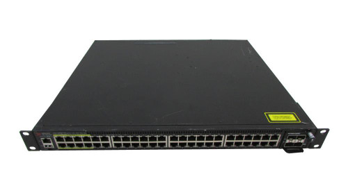 ICX7450-48F Brocade Layer 3 Switch 48 Network, 4 Expansion Slot, 2 Expansion Slot Manageable Optical Fiber Modular 3 Layer Supported 1U High Rack-mountable