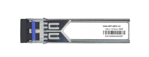 15454-SFP-GEFC-LX Cisco 1Gbps 1000Base-LX Single-mode Fiber 10km 1310nm Duplex LC Connector SFP Transceiver Module