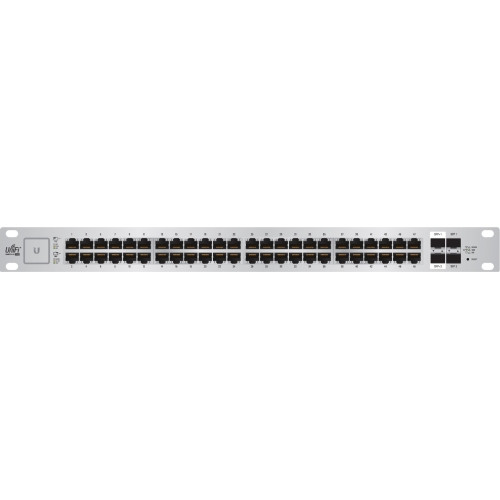 US-48-750W Ubiquiti Networks UniFi Switch Manageable 48-Ports SFP Gigabit Ethernet 2 Layer Supported 1U High Rack-mountable (Refurbished)