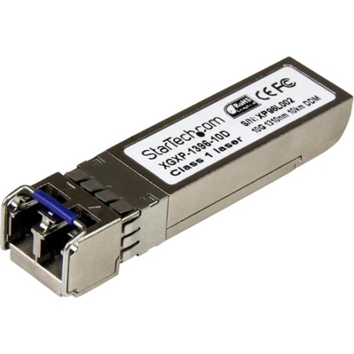 SFP10GLRST StarTech 10Gbps 10GBase-LR Single-mode Fiber 10km 1310nm Duplex LC Connector SFP+ Transceiver Module