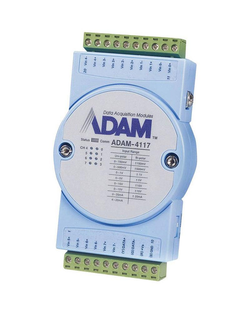 ADAM-4117-B B+B SmartWorx Robust 8-Channel Analog Input Module with Modbus