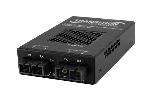 F-SM-MM-06(XL) Transition Networks Multi-mode to Single-mode Fiber Media Converter 2x SC Duplex OC-12