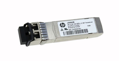 JD092B#0D1 HP 10G Multi-Mode Fiber 300m 850nm Duplex LC Connector SFP+ Transceiver Module