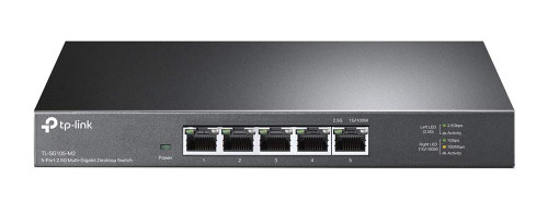 TL-SG105-M2 TP-Link 5-Port 2.5G Desktop Switch - 5 Ports - 2 Layer Supported - 12.11 W Power Consumption - Twisted Pair - Desktop, Wall  (Refurbished)