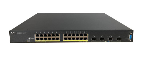 XGS2210-28HP ZyXEL 24-port GbE L2 PoE Switch with 10GbE Uplink (Refurbished)