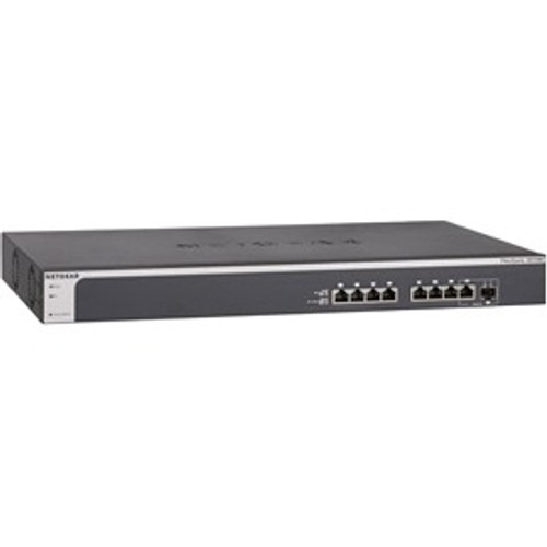 XS708T-100NES Netgear XS708E 8-Ports SFP+ 10 Gigabit Ethernet ProSafe Plus Switch Rack Mountable (Refurbished)