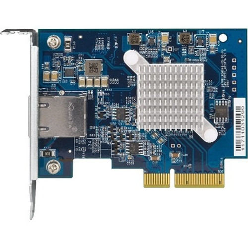 QXG-10G1T QNAP 10Gigabit Ethernet Card PCI Express 3.0 x4 1 Port(s) 1 Twisted Pair