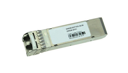 DWDM-SFP10G-38.98-100 Cisco 10Gbps 10GBase-DWDM Single-mode Fiber 100km 1538.98nm Duplex LC Connector SFP+ Transceiver Module