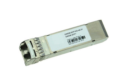 DWDM-SFP10G-48.51-100 Cisco 10Gbps 10GBase-DWDM Single-mode Fiber 100km 1548.51nm Duplex LC Connector SFP+ Transceiver Module