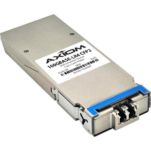 100GCFP2LR41-AX Axiom 100Gbps 100GBase-LR4 Single-mode Fiber 10km 1310nm LC Connector CFP2 Transceiver Module for Brocade