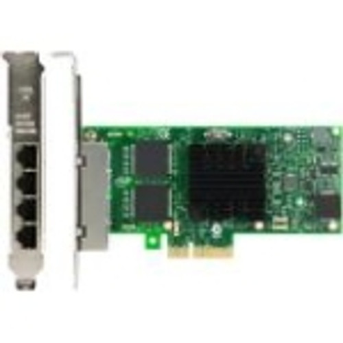 7ZT7A00535 Lenovo Quad-Ports RJ-45 1Gbps 10Base-T/100Base-TX/1000Base-T Gigabit Ethernet PCI Express 2.1 x4 Server Network Adapter by Intel for ThinkSystem