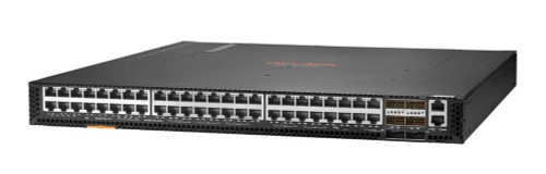JL479-61001 HP Aruba 8320 48-Ports RJ-45 10/100/1000Base-T PoE+ Manageable Layer 3 Rack-mountable with Gigabit QSFP+/ SFP+ Switch (Refurbished)