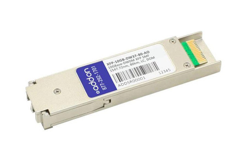 XFP-10GB-DW37-80-ACC Accortec 10Gbps 10GBase-DWDM Single-mode Fiber 80km 1547.72nm LC Connector XFP Transceiver Module