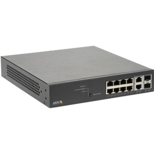 01191-006 AXIS T8508 Ethernet Switch - 8 Ports - Manageable - 1000Base-X - 2 Layer Supported - Modular - 2 SFP Slots - Power Supply - Twisted Pair, Optical 