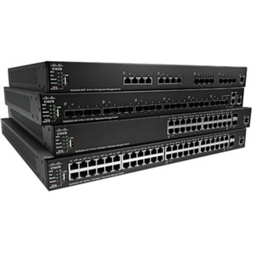 SX350X-12-K9-AU Cisco SX350X-12 12-Port 10GBase-T Stackable Managed Switch - 12 Ports - Manageable - 3 Layer Supported - Modular - Optical Fiber, Twisted 