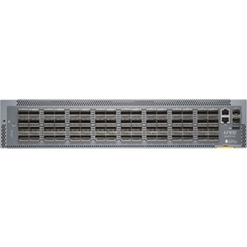 QFX5210-64C-DCSAFO Juniper QFX5210 Ethernet Switch - Manageable - 3 Layer Supported - Modular - Optical Fiber - 2U High - Rack-mountable - 1 Year Limited 