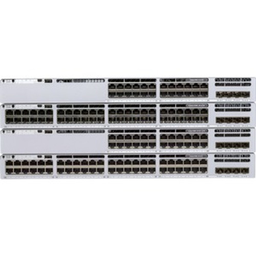 C9300L-48UXG-2Q-A Cisco Catalyst 9300L-48UXG-2Q-A Switch - 48 Ports - Manageable - 3 Layer Supported - Modular - Twisted Pair, Optical Fiber - 1U High -