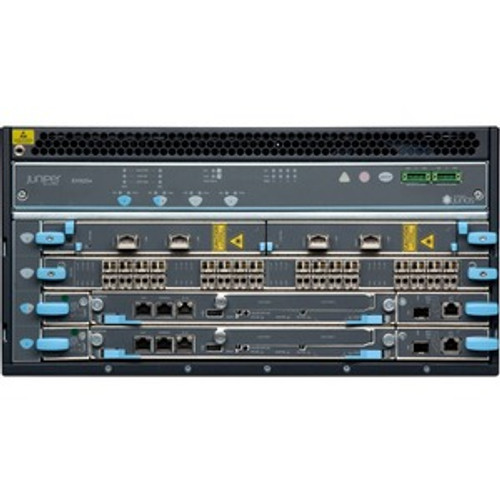 EX9204-BASE3C-AC Juniper EX9200 Ethernet Switch - Manageable - TAA Compliant - 3 Layer Supported - 410 W Power Consumption - 5U High - Rack-mountable - 1 Year