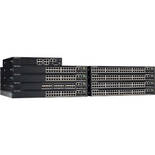 N3248X-ONF Dell EMC PowerSwitch N3248X-ON Ethernet Switch - 48 Ports - Manageable - 3 Layer Supported - Modular - 480 W Power Consumption - Optical Fiber,