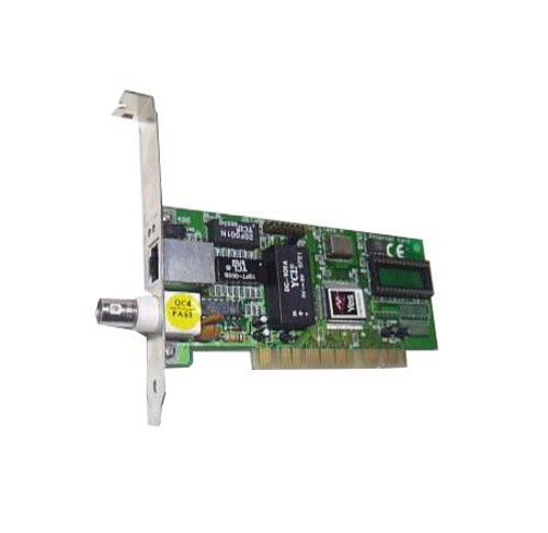 EN-5200PXA Edimax PCI 10Mbps Ethernet Adapter - PCI 2.1 - 2 Port(s) - 1 - Twisted Pair - 10Base-T, 10Base-2 - Plug-in