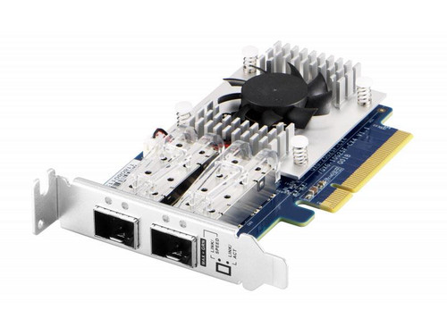 QXG-10G2SF-CX4 QNAP QXG-10G2SF-CX4 10Gigabit Ethernet Card - PCI Express 3.0 x8 - 2 Port(s) - Optical Fiber - 10GBase-X - Plug-in