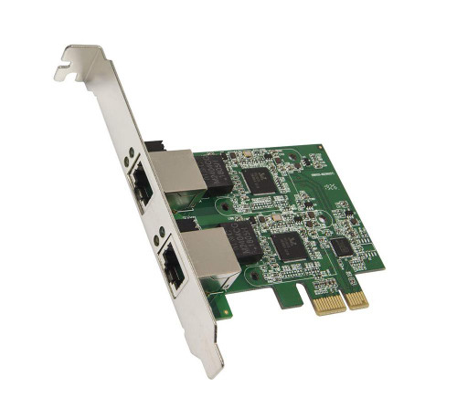SD-PEX24066 SYBA Dual 2.5 Gigabit Ethernet PCI-e x1 Network Card - PCI Express x16 - 2 Port(s) - 2 - Twisted Pair - 2.5GBase-T - Plug-in