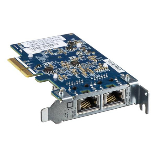 QXG-5G2T-111C QNAP 5 GbE Network Expansion Card - PCI Express 3.0 x2 - 2 Port(s) - 2 - Twisted Pair - 5GBase-T - Plug-in