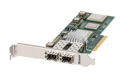 10G-PCIE2-8C2-2S-AX Axiom 10Gbs Dual Port SFP+ PCIe x8 NIC Card for Myricom - 10G-PCIE2-8C2-2S - 10Gbs Dual Port SFP+ PCIe x8 NIC