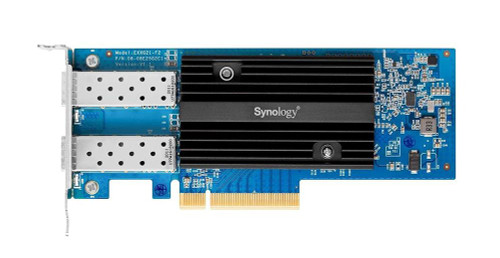 E10G21-F2 Synology Dual-Port 10GbE Adapter - PCI Express 3.0 x8 - 2 Port(s) - Optical Fiber - 10GBase-SR, 10GBase-LR - Plug-in