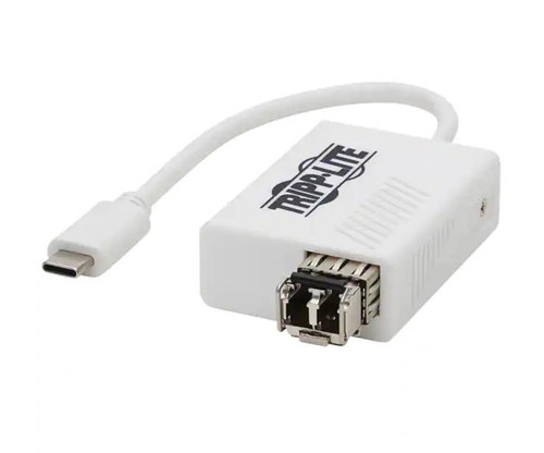 U436-SMF-1G-LC Tripp Lite USB C 3.1 to Fiber Gigabit Ethernet Adapter SMF LC - USB 3.1 (Gen 1) Type C - 1 Port(s) - Optical 