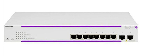 OS2220-8 Alcatel-Lucent OmniSwitch OS2220-8 Ethernet Switch - 8 Ports - Manageable - Gigabit Ethernet - 10/100/1000Base-T, 1000Base-X - 2 Layer Supported -