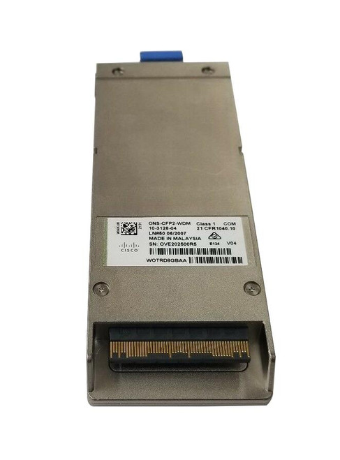 ONS-CFP2-WDM Cisco 200Gbps QPSK 16-QAM WDM Pluggable LC Connector CFP2 Transceiver Module for Network Convergence System 4009 and 4016 Chassis