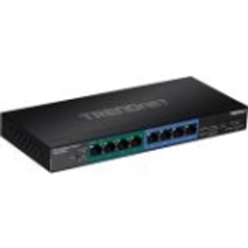 TPE-TG44ES TRENDnet 8-Ports Gigabit EdgeSmart PoE+ Switch 8 x Gigabit Ethernet Network Manageable Twisted Pair 2 Layer Supported Wall Mountable 3 Year