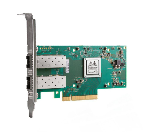 MCX512A-ACAT Mellanox ConnectX-5 EN Dual-Ports SFP28 25Gbps 10Gigabit Ethernet PCI Express 3.0 x8 Network Adapter