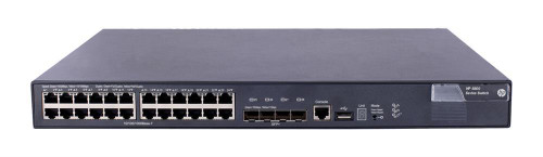 JC100BR#B2C HPE 5800-24G 24-Ports 10/100/1000 Gigabit Ethernet Network Switch with 4x 10Gigabit SFP+ Ports (Refurbished)