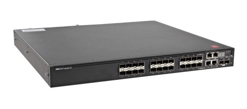 N3024EP-ON Dell EMC 24-Ports 10/100/1000 PoE+ Layer 3 Rack-mountable Managed Switch with 2x 10 Gigabit SFP+ and 2x Combo Gigabit SFP Ports (Refurbished)
