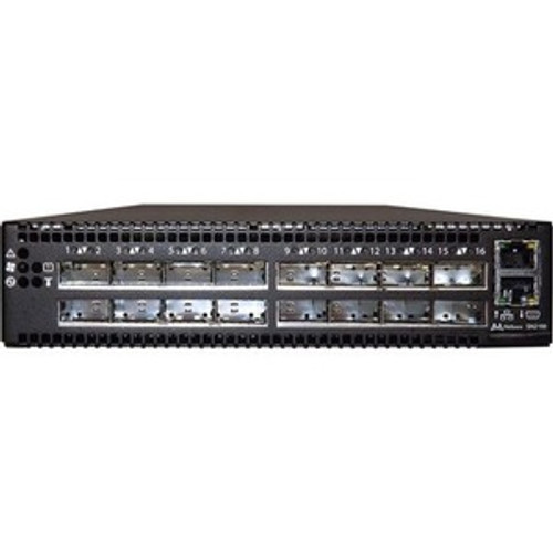 MSN2100-CB2RO NVIDIA Spectrum Based 100GbE 1U Open Ethernet Switch Bare Metal with ONIE Boot Loader Only 16 QSFP28 Ports 2 Power Supplies AC x86 CPU (Refurbished)