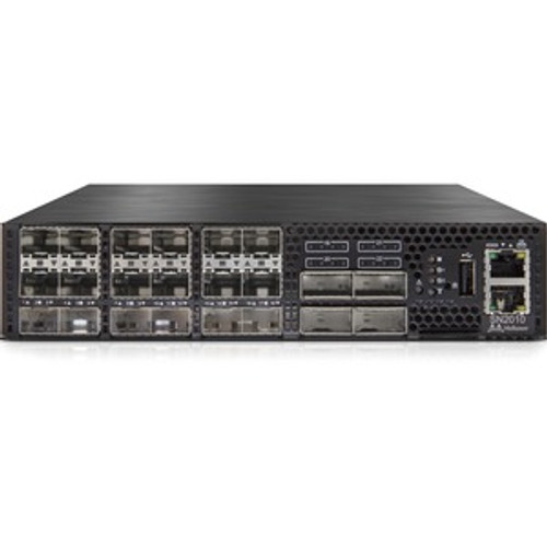MSN2010-CB2FC NVIDIA Spectrum Based 10/25GbE and 100GbE 1U Open Ethernet Switch with Cumulus 18 SFP28 Ports and 4 QSFP28 Ports 2 Power Supplies AC x86
