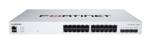 FS-424E-FPOE Fortinet FortiGate Switch Controller Compatible PoE+ Switch with 24 x Gigabit RJ45 Ports 4 x 10 Gigabit SFP+ with Automatic Max 421-Watts POE Output