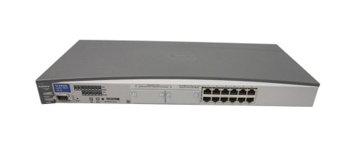 J4817-69101 HP ProCurve Switch 2312 Unmanaged 12-Ports RJ-45 Fast Ethernet 10/100Base-Tx with 2GB Transceiver Slots (Refurbished)