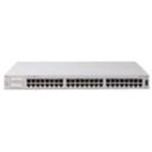 RMAL2012C34 Nortel Ethernet Switch 470-48T 48-Ports 10/100BaseTX ports plus 2 built-in GBIC (Refurbished)