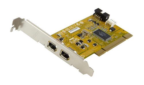 441448-001 HP IEEE 1394 Dual-Ports 400Mbps PCI Express x1 FireWire Network Adapter