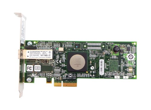 LPE1150-E HP StorageWorks FC2142SR Single-Port 4Gbps Fibre Channel PCI Express x4 Host Bus Network Adapter
