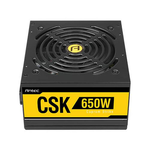 CSK650 Antec CSK650 650-Watts ATX12V/EPS12V 20+4Pin 80 Plus Bronze 88% Efficiency Power Supply