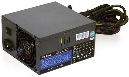 NEOPOWER650XR Antec NeoPower 650XR 650-Watts ATX 12V 110-220V AC Power Supply