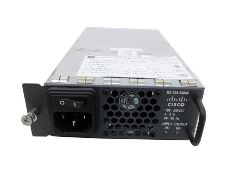 DS-C48-300AC= Cisco 300-Watt 110-220V AC Input Voltage Plug-In Module Power Supply (Refurbished)