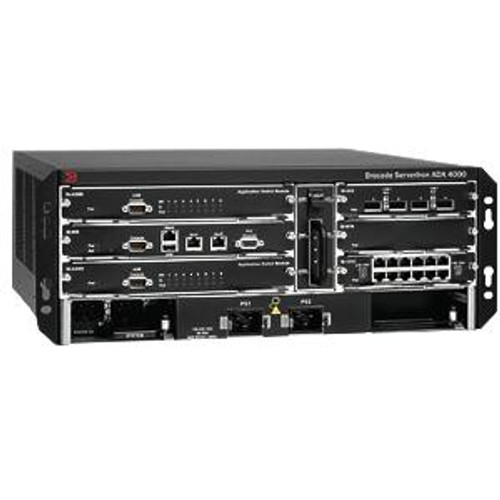 SI-4000-ASM8-P-B-2 Brocade Serveriron Adx 4000 Chassis + One Si-mm-2 + One Si-asm8 + One Si