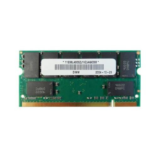 38L4903 IBM 512MB PC2100 DDR-266MHz non-ECC Unbuffered CL2.5 200-Pin SoDimm Memory Module